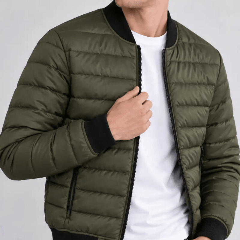 Belvie - Veste matelassée légère - Militaire 2