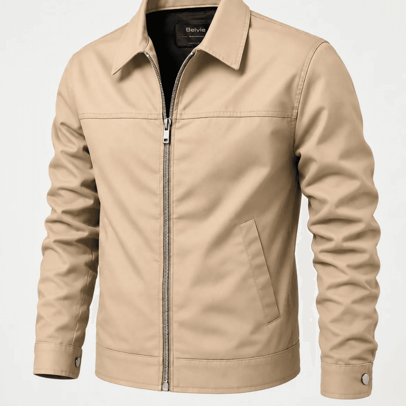 Belvie - Veste Col Chemise - Beige 4