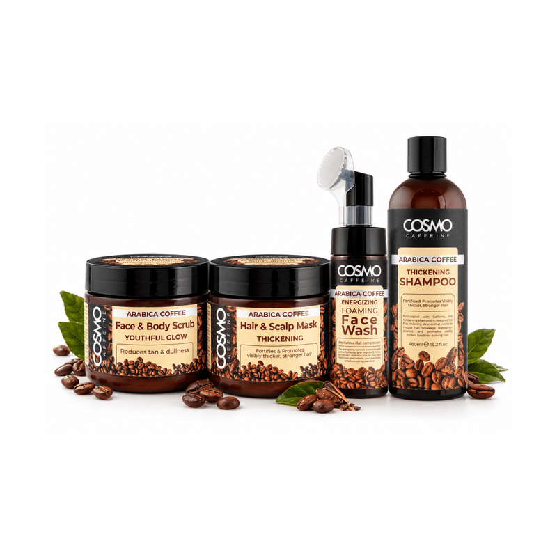 Cosmo - Pack Arabica Coffee Visage & Cheveux