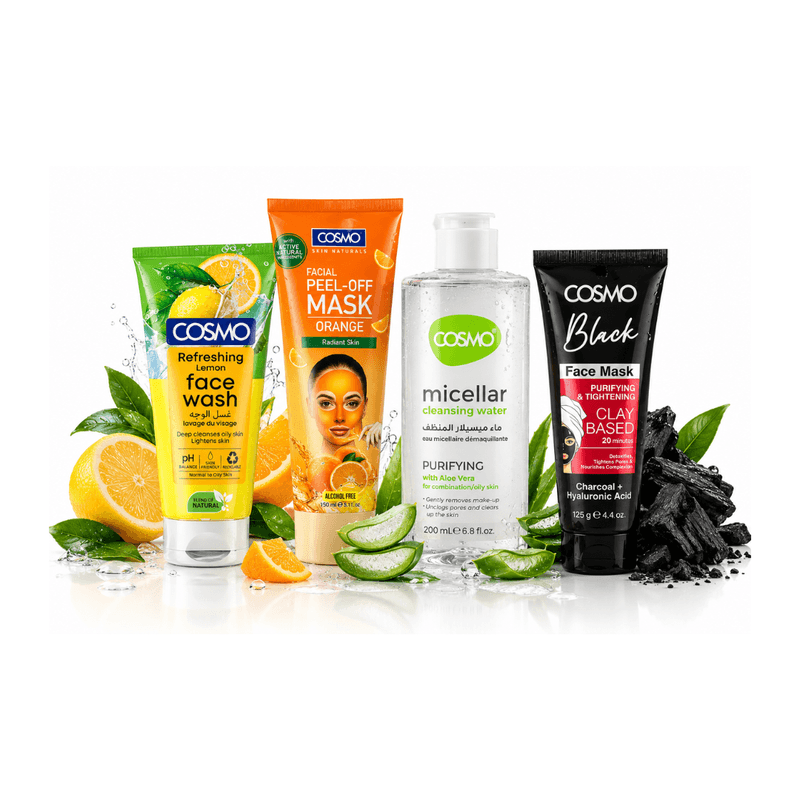 Cosmo - Pack Soin Visage Purifiant & Éclat Pour Peaux Mixtes À Grasses