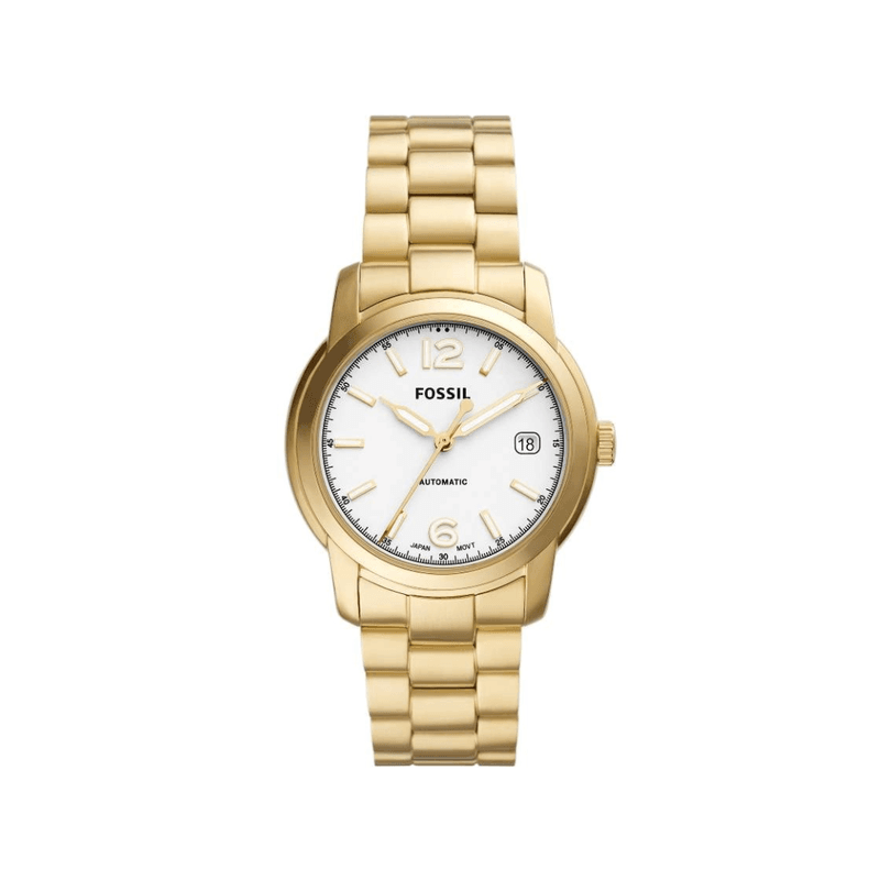 Fossil - Montre Automatique Heritage Femme 38 Mm En Acier Inoxydable Doré ME3226 1