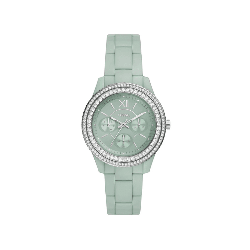 Fossil - Montre Femme Stella Ricin Vert ES5152
