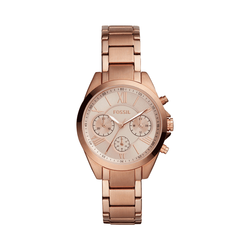 Fossil - Montre Femme Or Rose Acier Inoxydable BQ3036 1