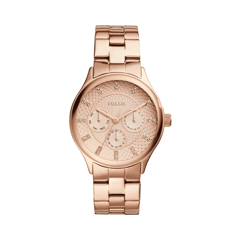 Fossil - Montre Femme Cadran Rose Doré BQ1561