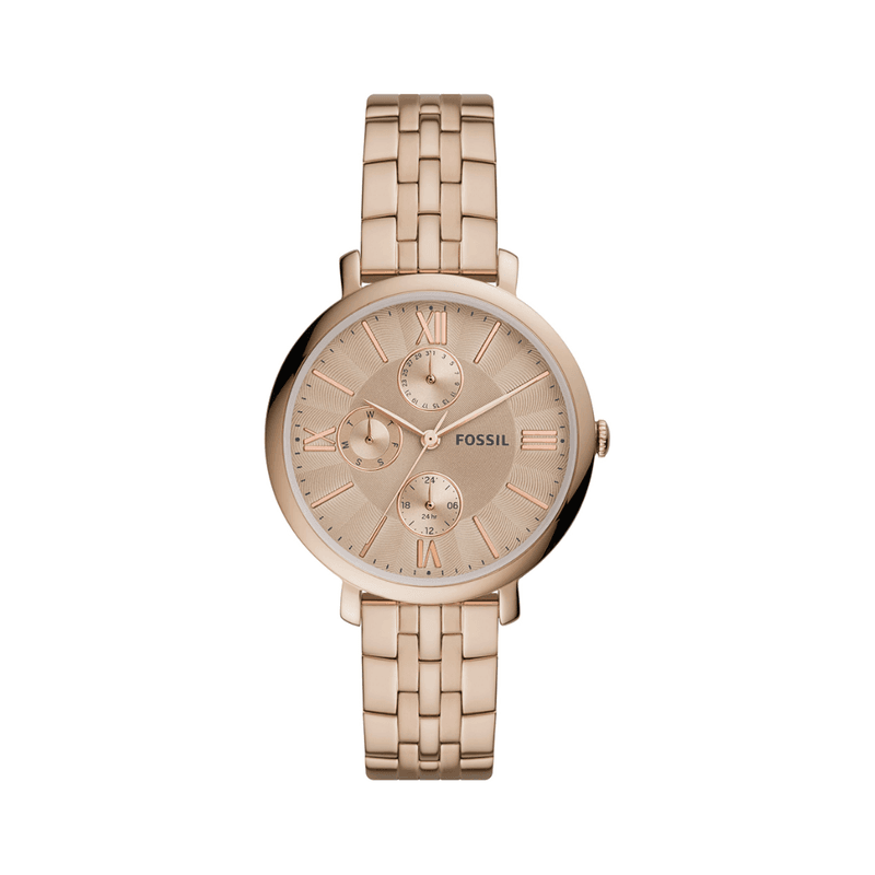 Fossil - Montre Femme Jacqueline Acier Inoxydable Or Rose ES5119 1