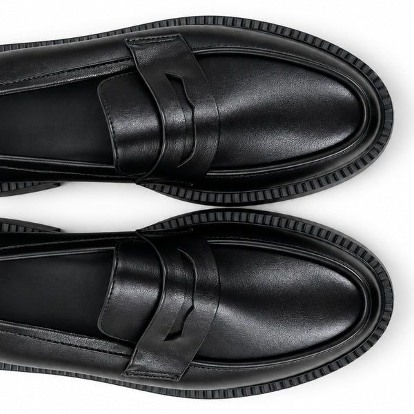 Seaside - Mocassin Plat H26-F2872 - Noir 3
