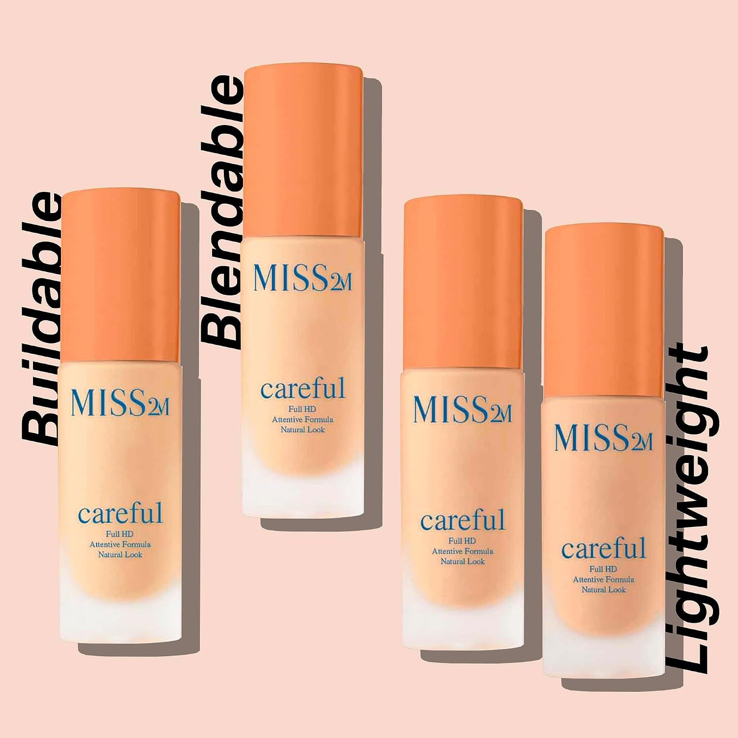 Miss 2M - Fond De Teint Full Hd Careful MP151-102 4