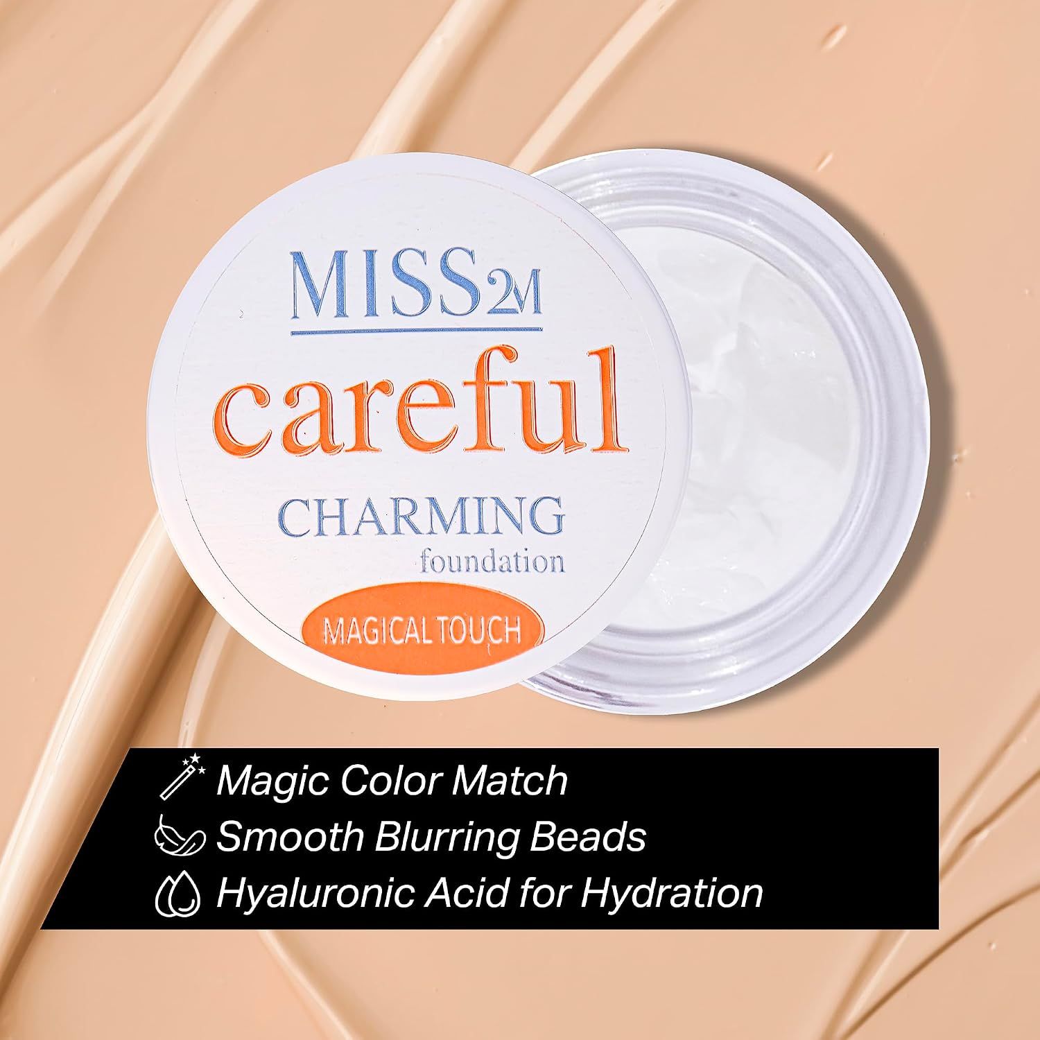 Miss 2M - Fond De Teint Magical Touch MP162-1 4