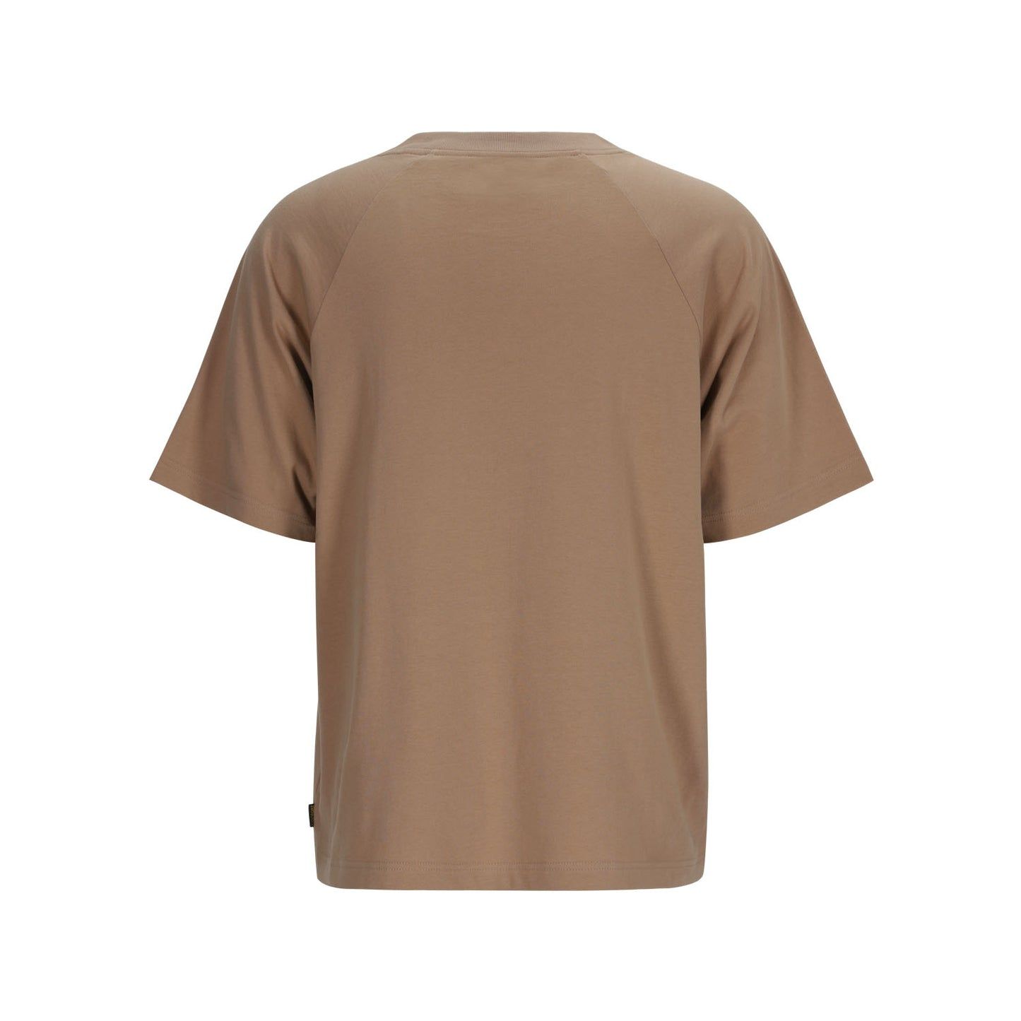 Kontakt - T-shirt boxy homme manches courtes raglan ما تعقدهاش - Marron 4