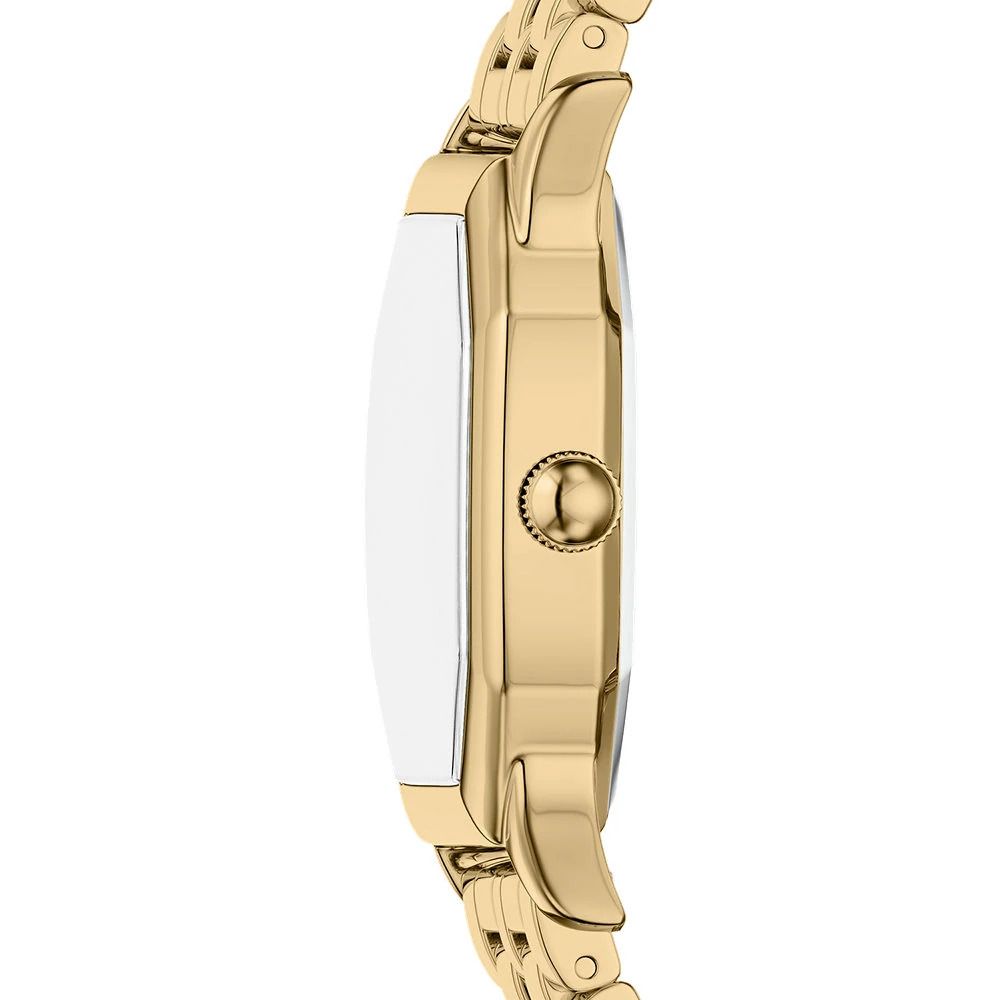 Fossil - Montre Harlow Femme Bracelet Acier Doré Cadran Vert 4