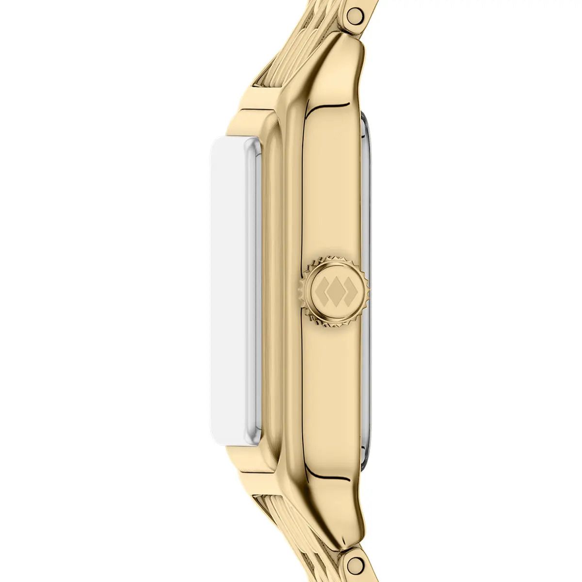 Fossil - Montre Raquel Mini Femme Bracelet Acier Doré Cadran Blanc 5