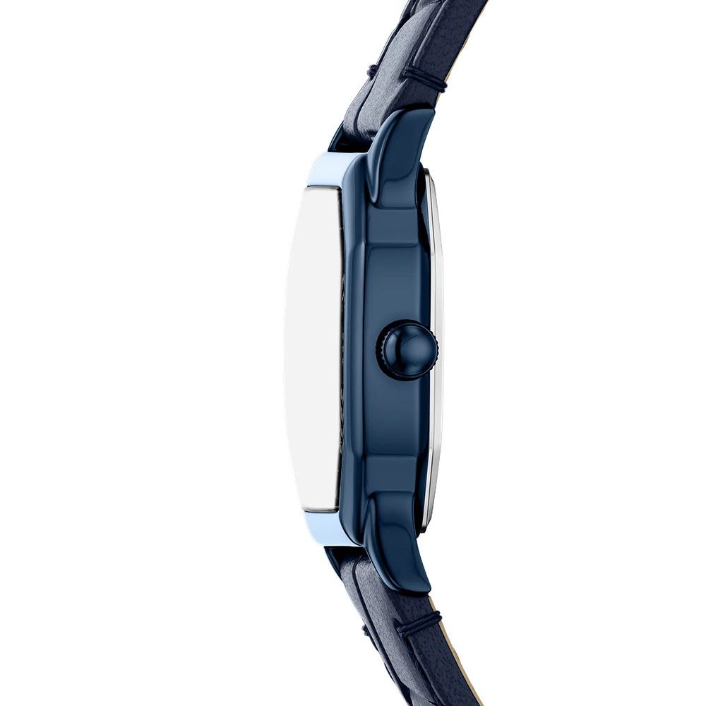 Fossil - Montre Harlow Femme Bracelet Cuir Bleu Cadran Bleu 4