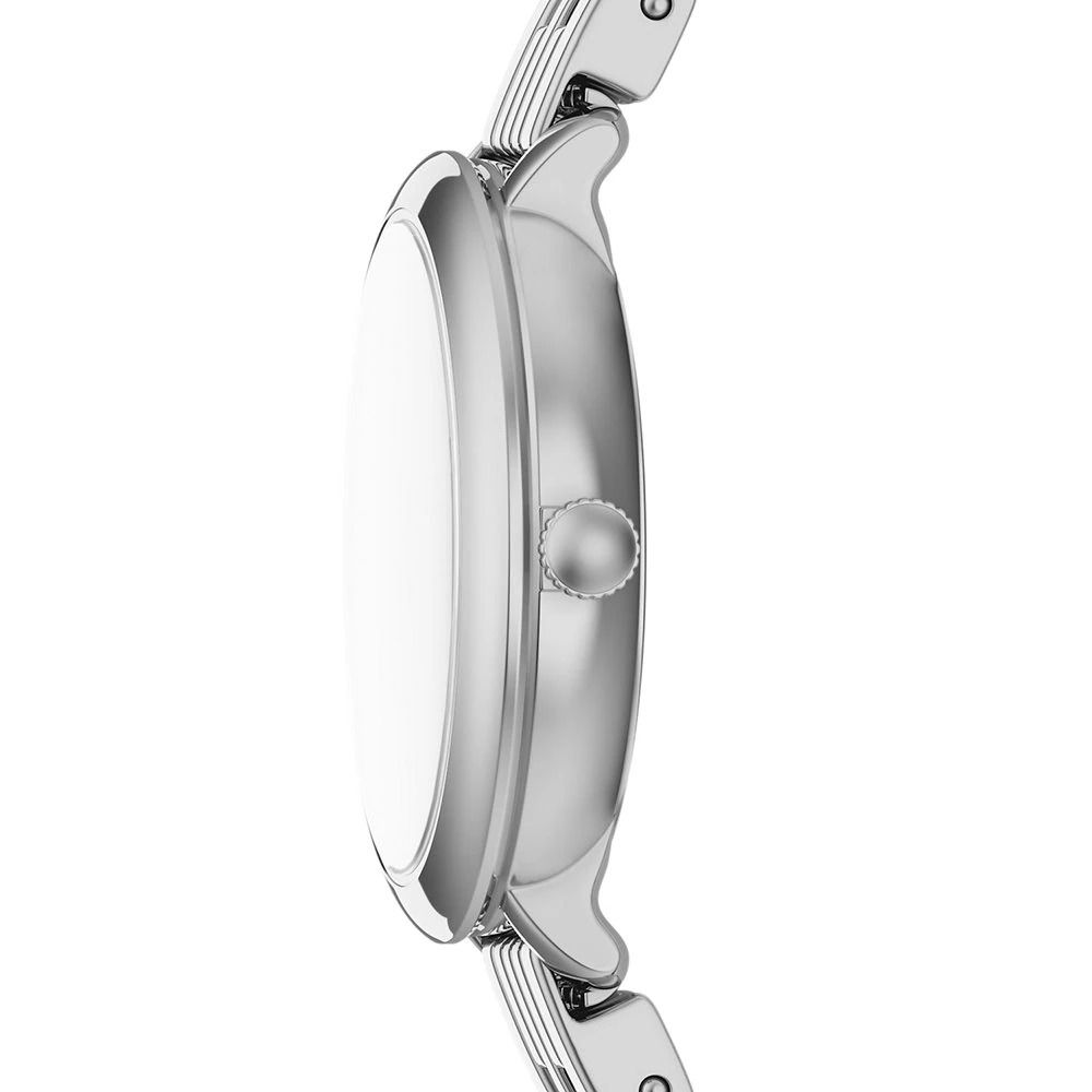 Fossil - Montre Femme Bracelet Acier Argenté Cadran Nacre 5