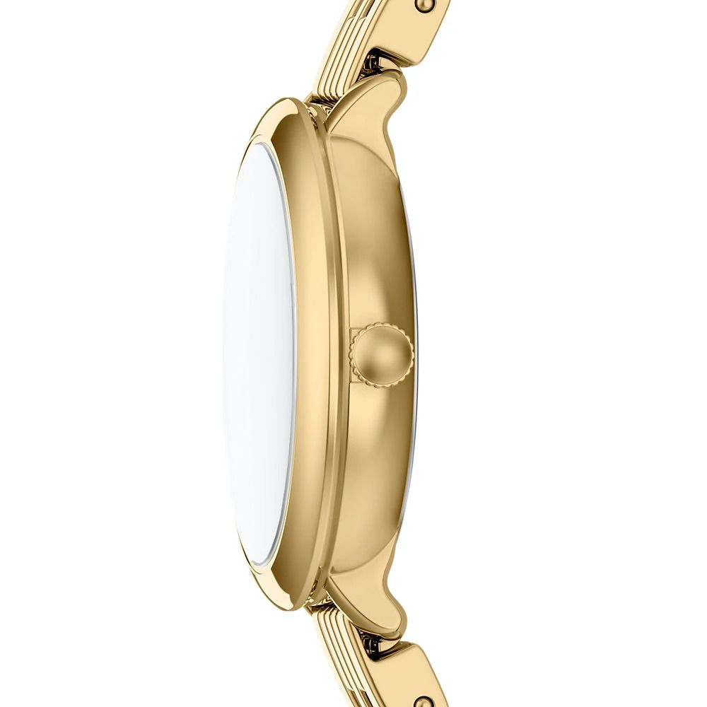 Fossil - Montre Femme Bracelet Acier Doré Cadran Nacre 5