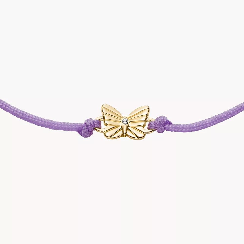 Fossil - Bracelet Coulissant Femme Doré JA7309710 3