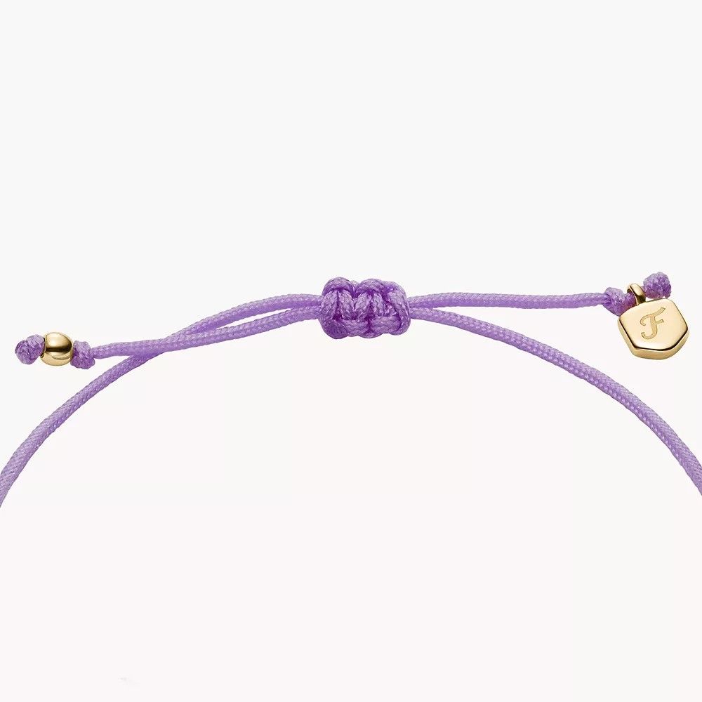 Fossil - Bracelet Coulissant Femme Doré JA7309710 4