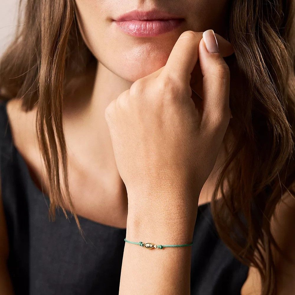 Fossil - Bracelet Coulissant Femme Doré JA7310710 2