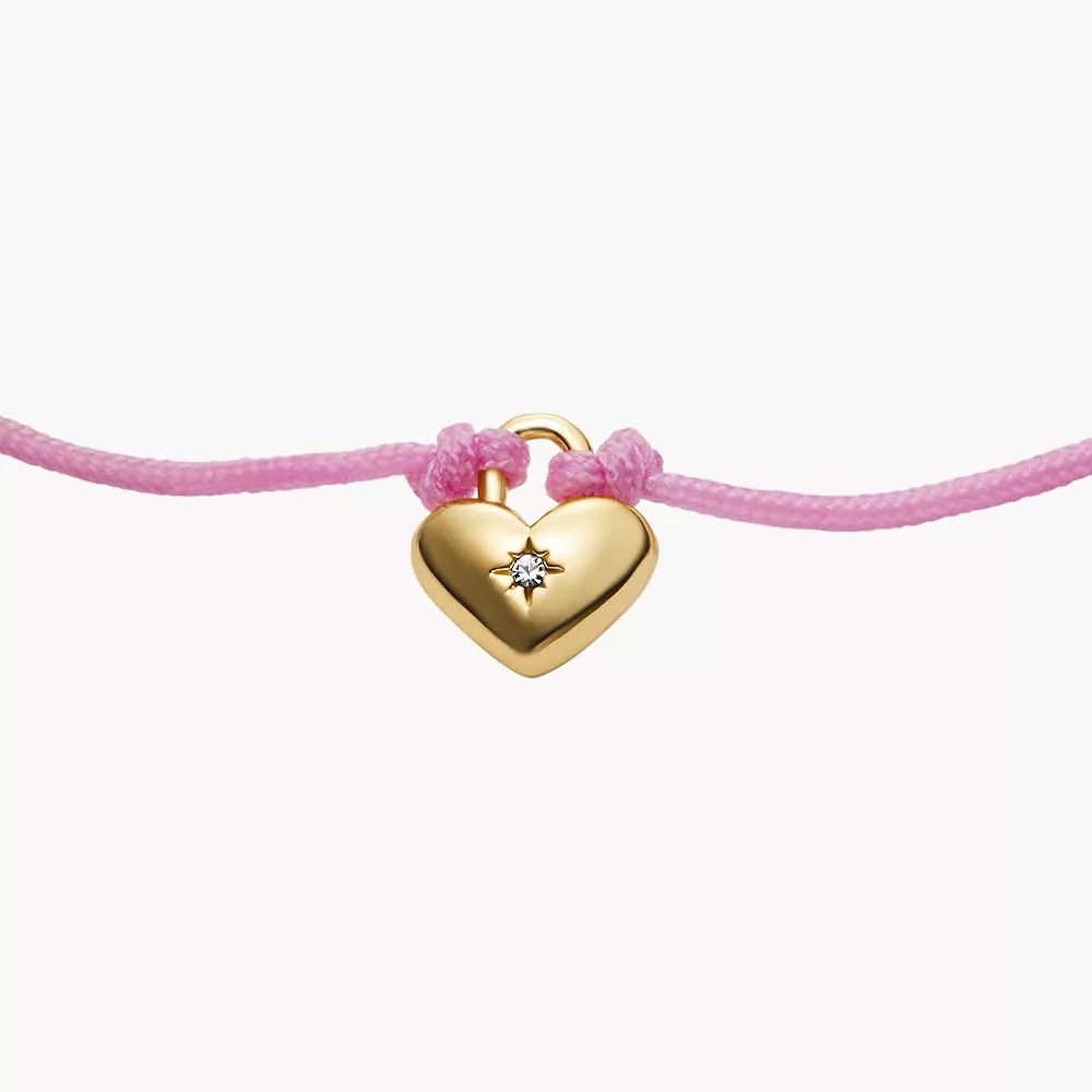 Fossil - Bracelet Coulissant Femme Doré JA7314710 3