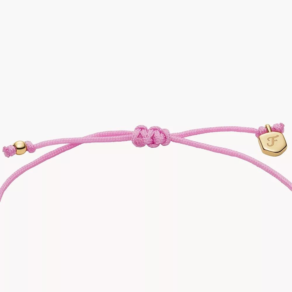 Fossil - Bracelet Coulissant Femme Doré JA7314710 4