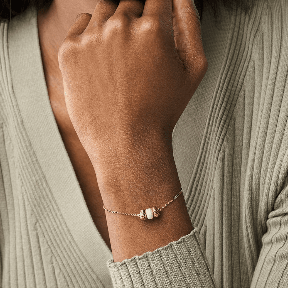 Fossil - Bracelet Chaîne Georgia Vintage Heritage Femme Doré 2