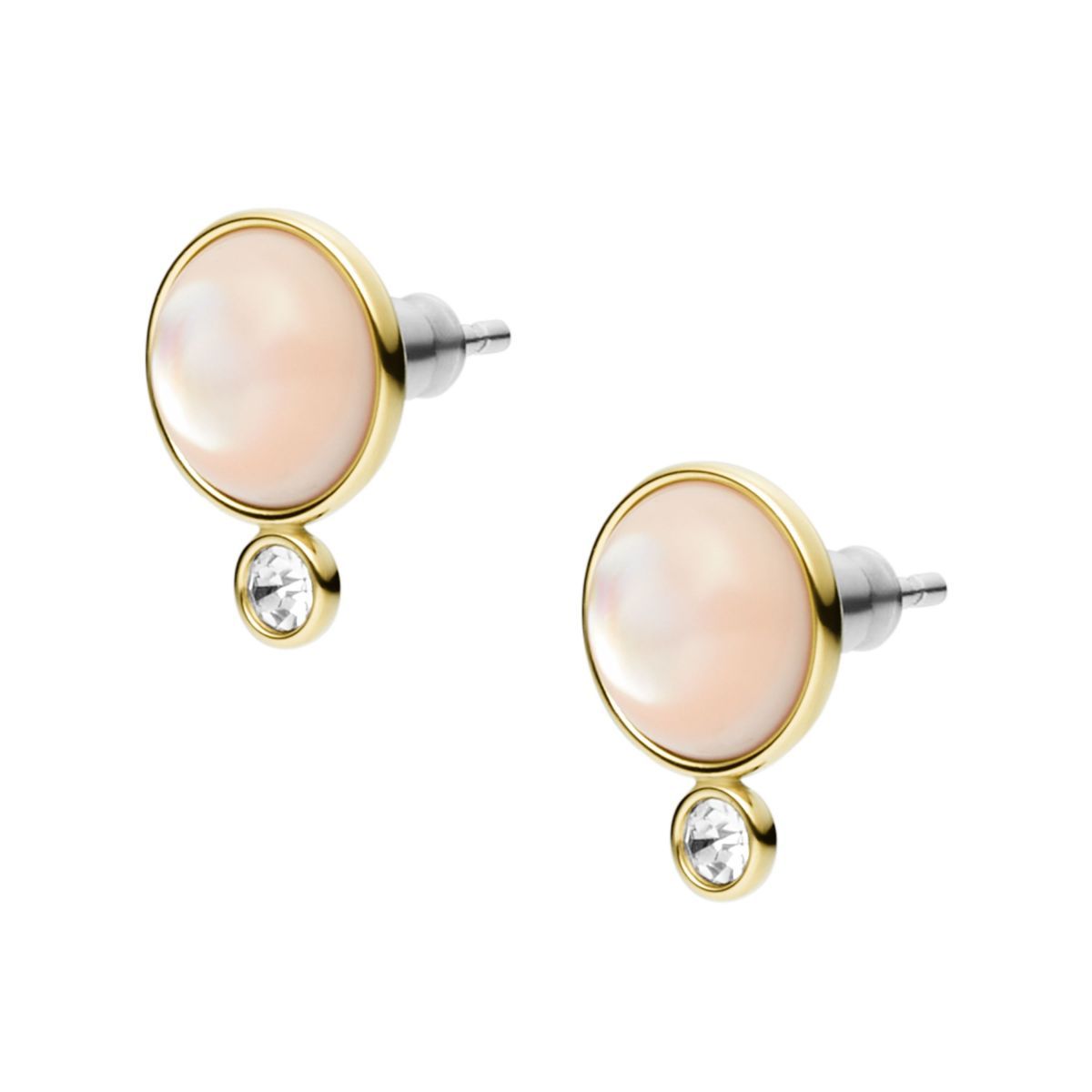 Fossil - Boucles D'Oreilles Sutton Femme Doré 2