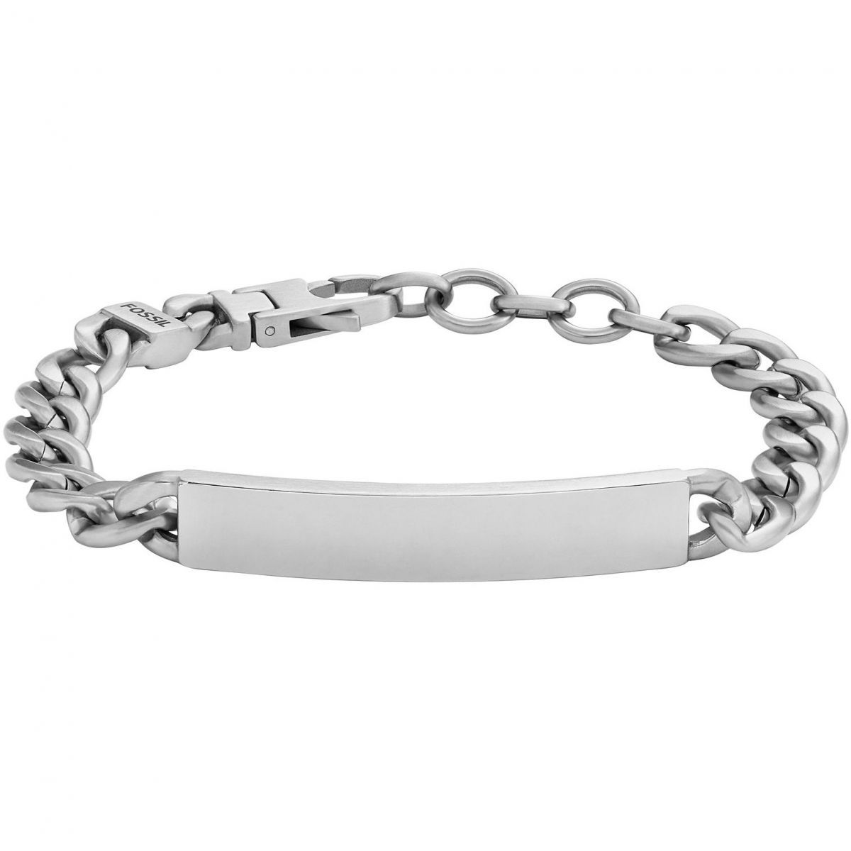 Fossil - Bracelet Chaîne Drew Homme Argenté
