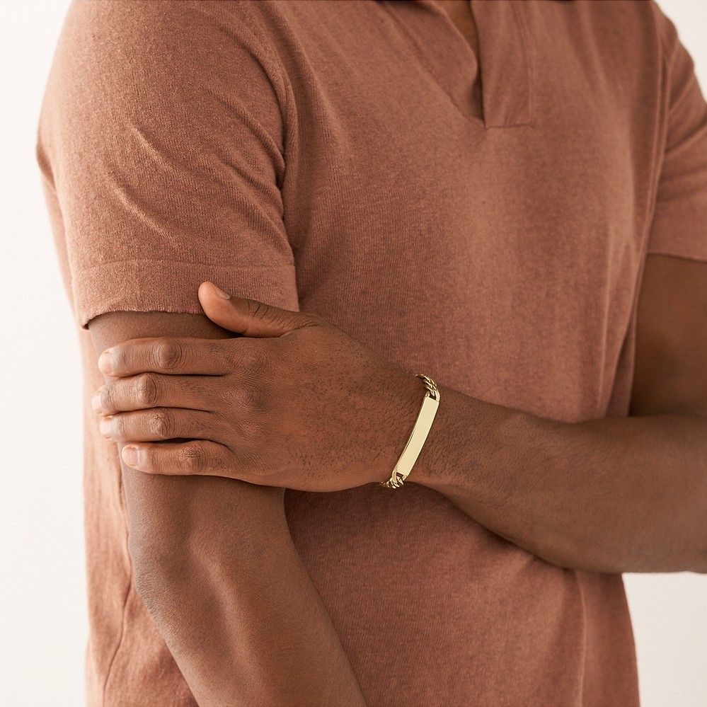Fossil - Bracelet Chaîne Homme Doré 2