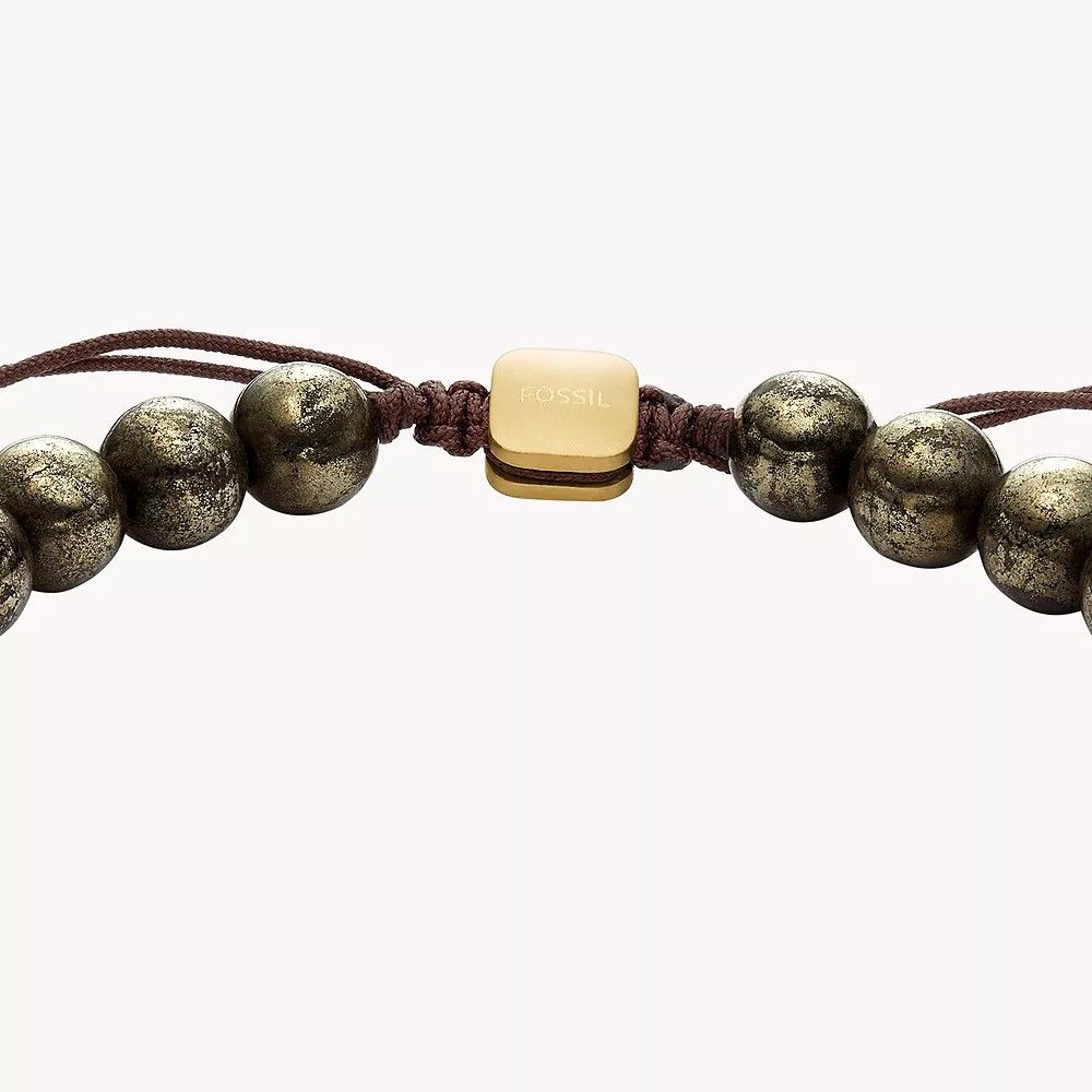 Fossil - Bracelet Coulissant Homme Doré 4