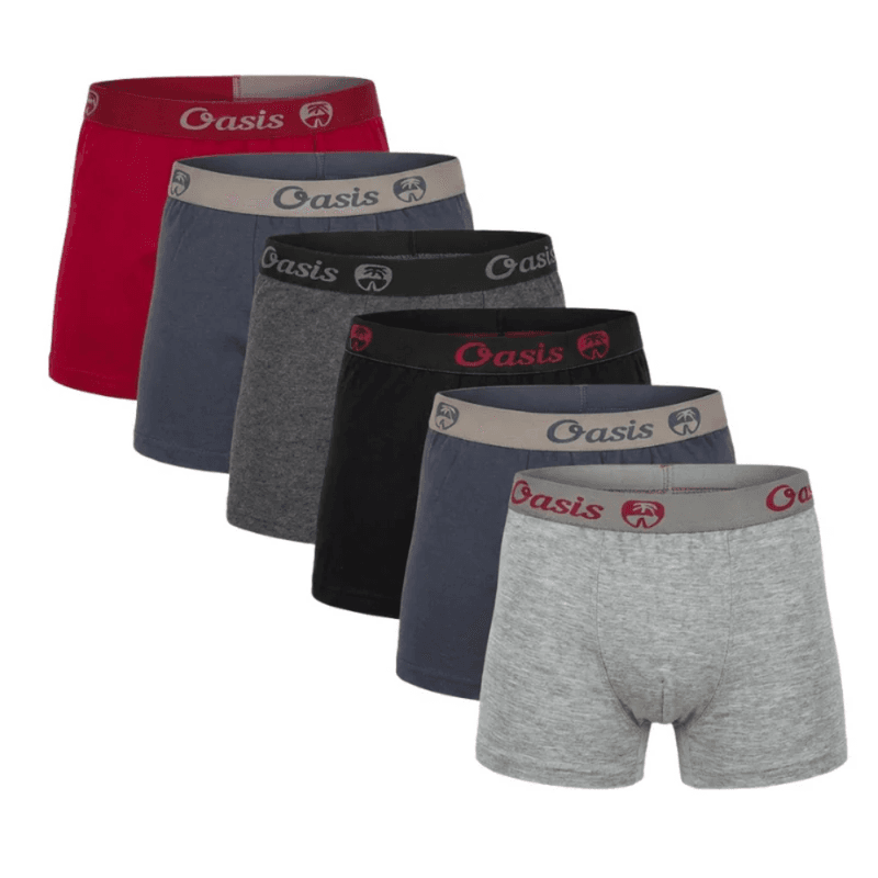 R&H - 6 Boxers garçon oasis - Multicolors