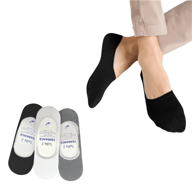 R&H - Protéges pieds - noir-blanc-gris