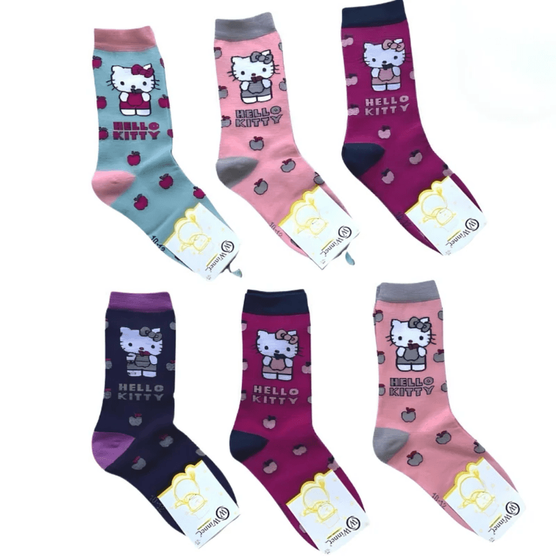 R&H - 6 chaussettes hivers fille - Multicolors