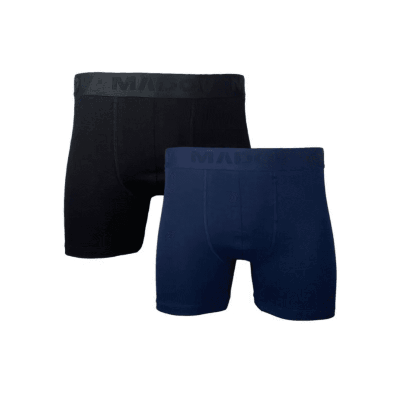 R&H - 2 boxers MADOV M4 - Bleu Marine Noir
