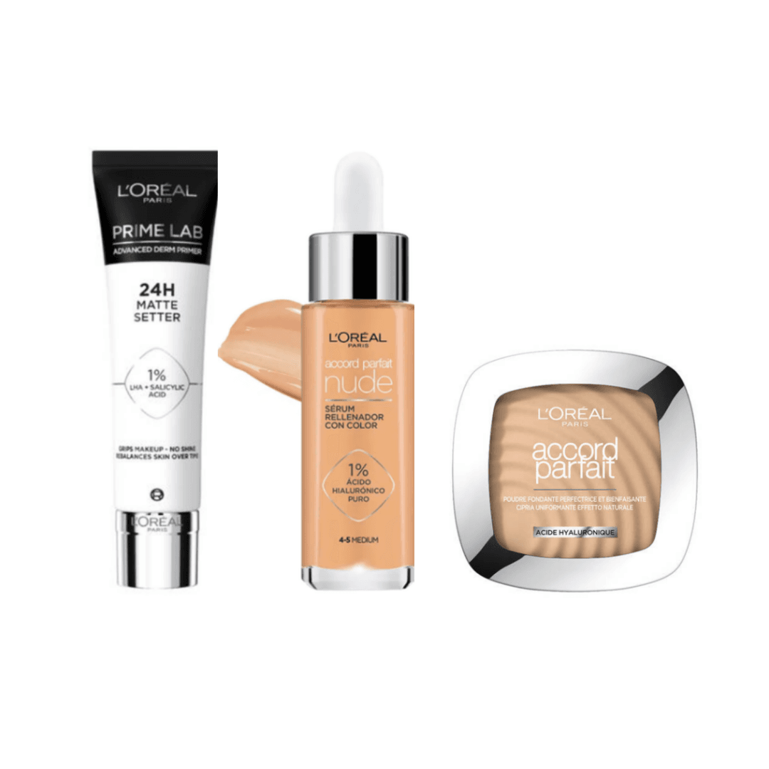 L'Oréal Paris - Pack Teint Parfait & Lèvres Intenses