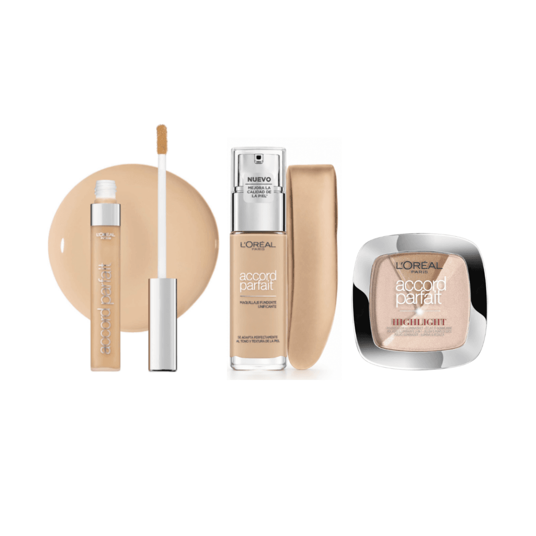 L'Oréal Paris - Pack Teint Parfait & Glow Rosé