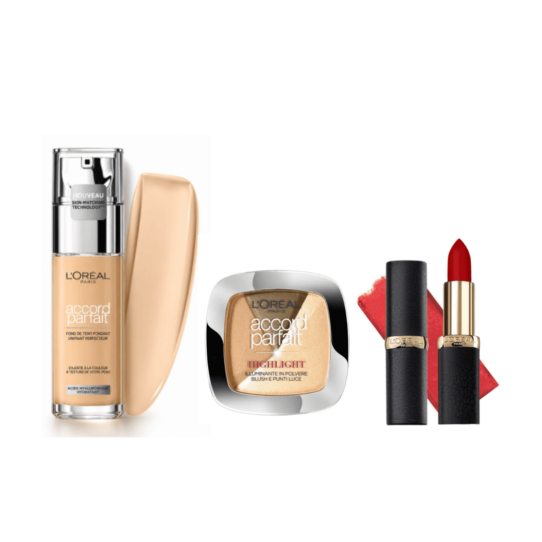 L'Oréal Paris - Pack Teint Parfait & Éclat Doré