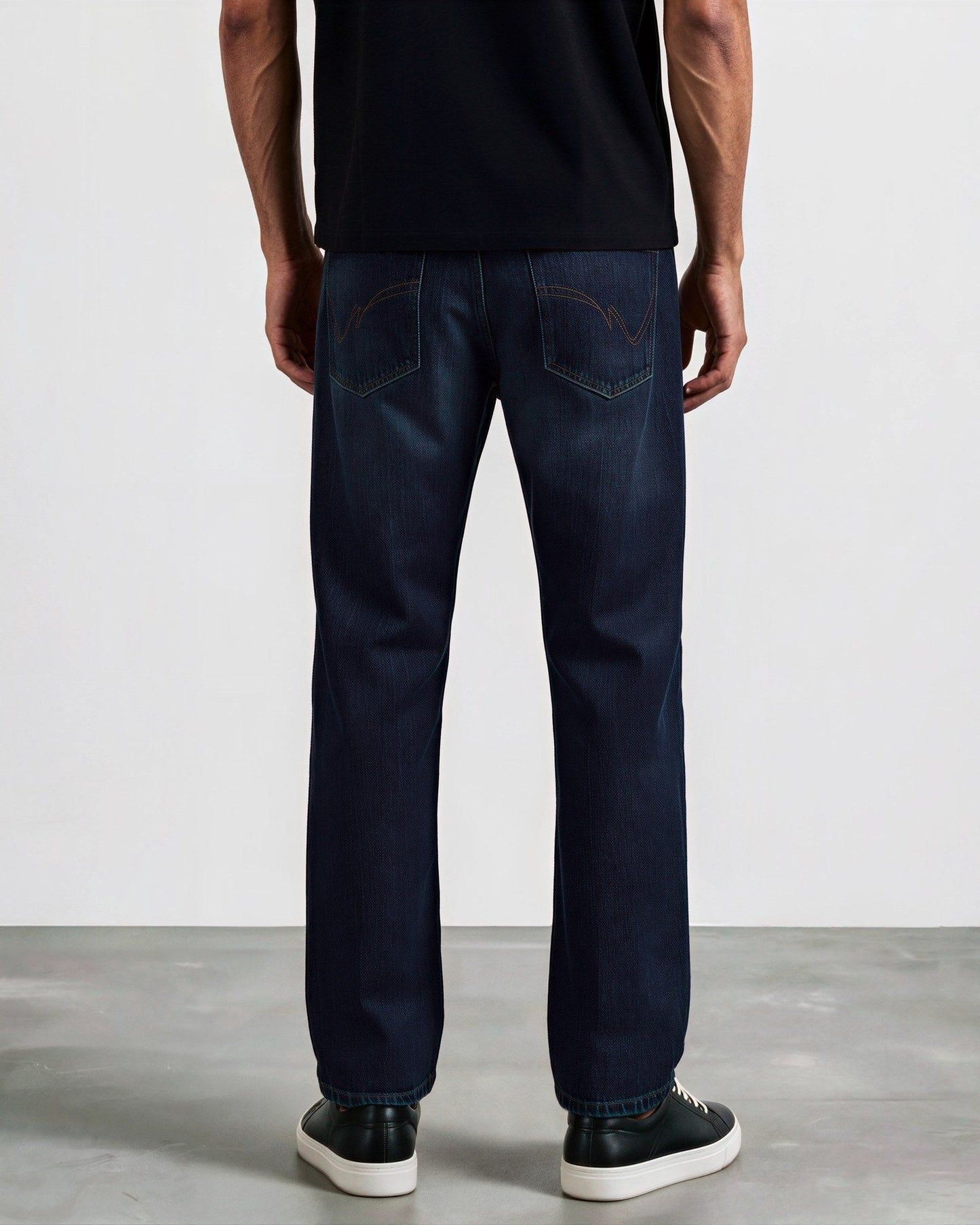 Kontakt - Regular jeans homme - SOUROUD - Bleu Foncé 2