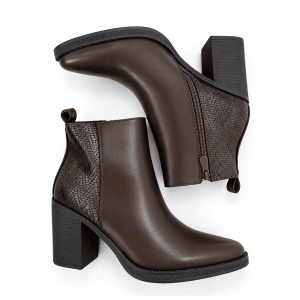 Seaside - Bottine Talon H26-G35 - Chocolat 3