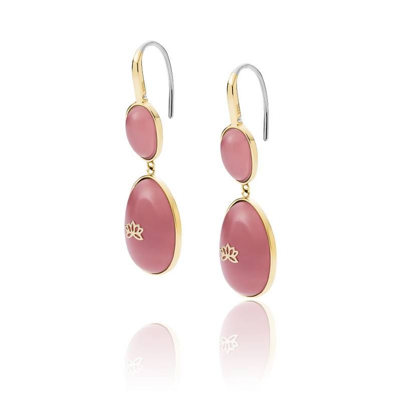 Fossil - Boucles D'Oreilles Pendantes Modern Nomad Femme Doré 2