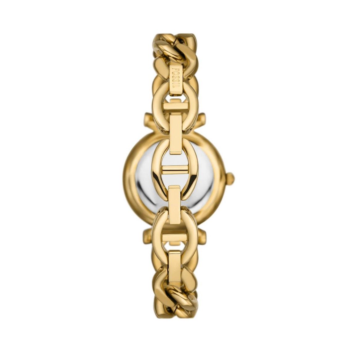 Fossil - Montre Carlie Femme Bracelet Acier Doré Cadran Blanc 3
