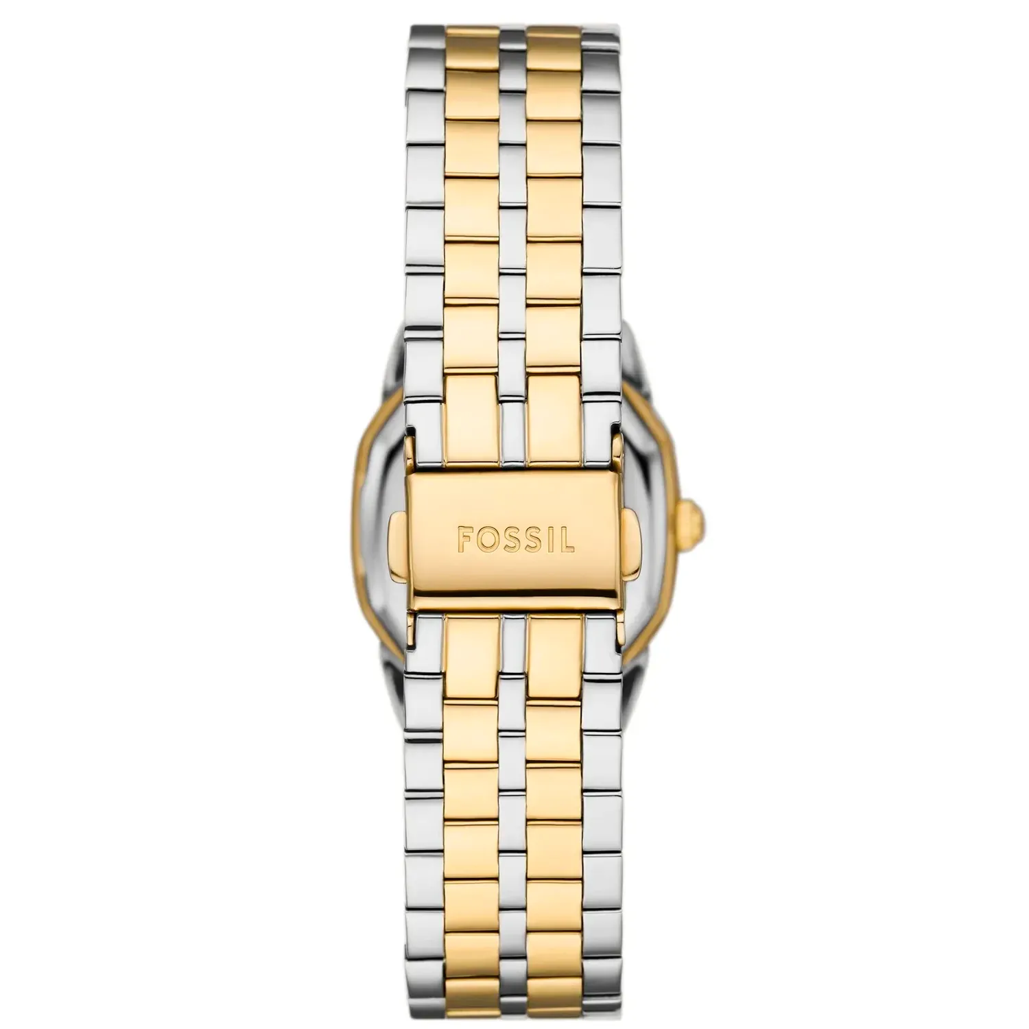 Fossil - Montre Harlow Femme Bracelet Acier Bicolore Argenté Et Doré Cadran Crème 2