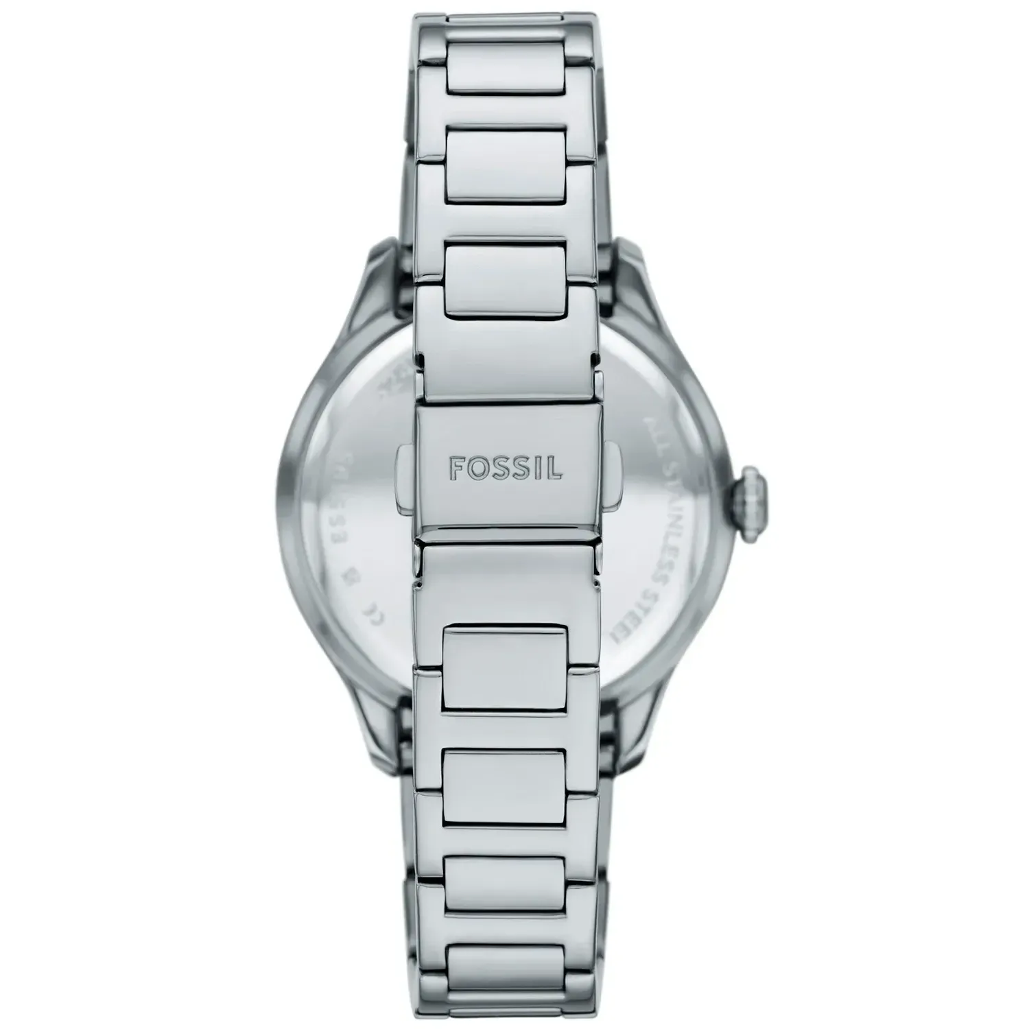 Fossil - Montre Gilmore Femme Bracelet Acier Argenté Cadran Blanc ES5393 2