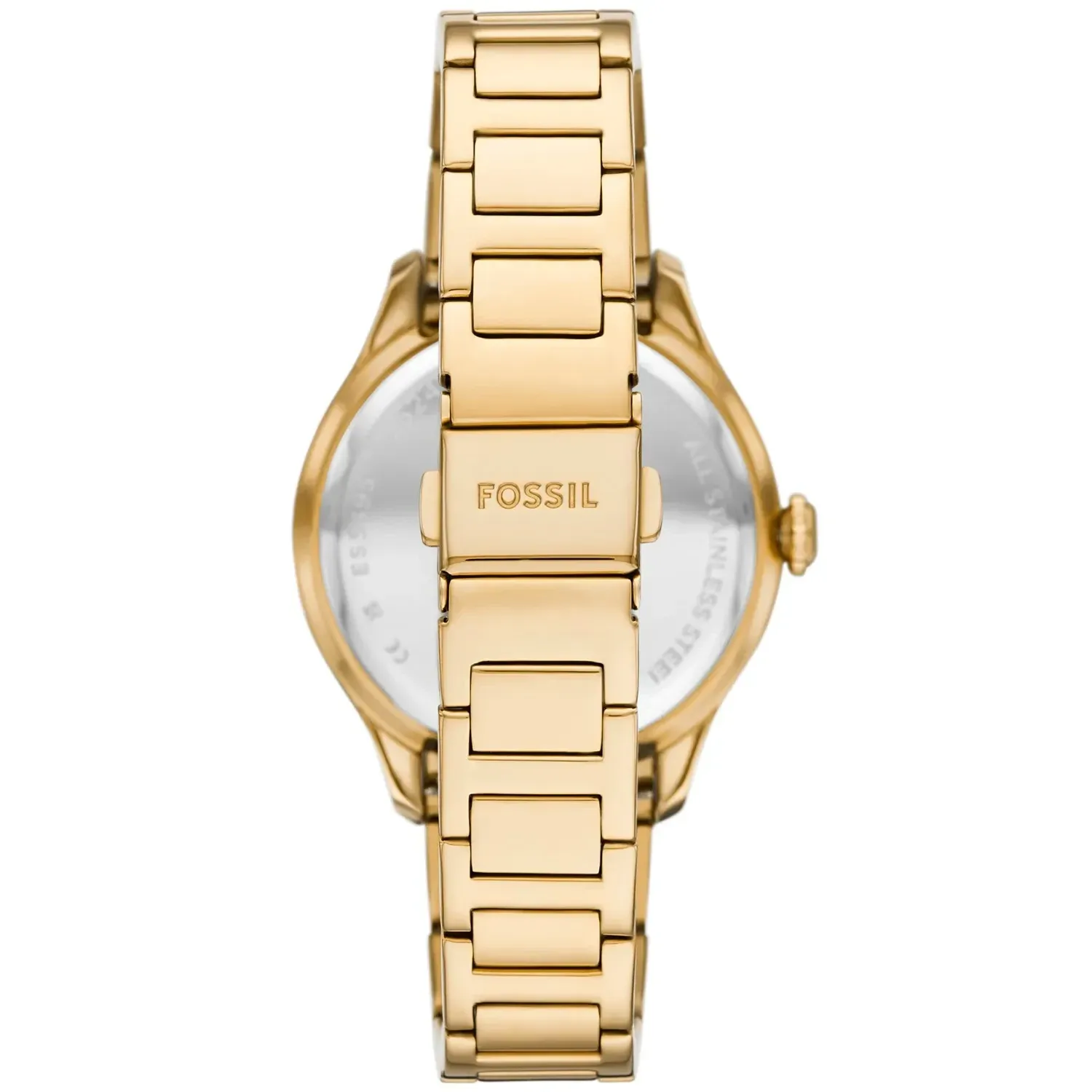 Fossil - Montre Gilmore Femme Bracelet Acier Doré Cadran Blanc ES5395 2