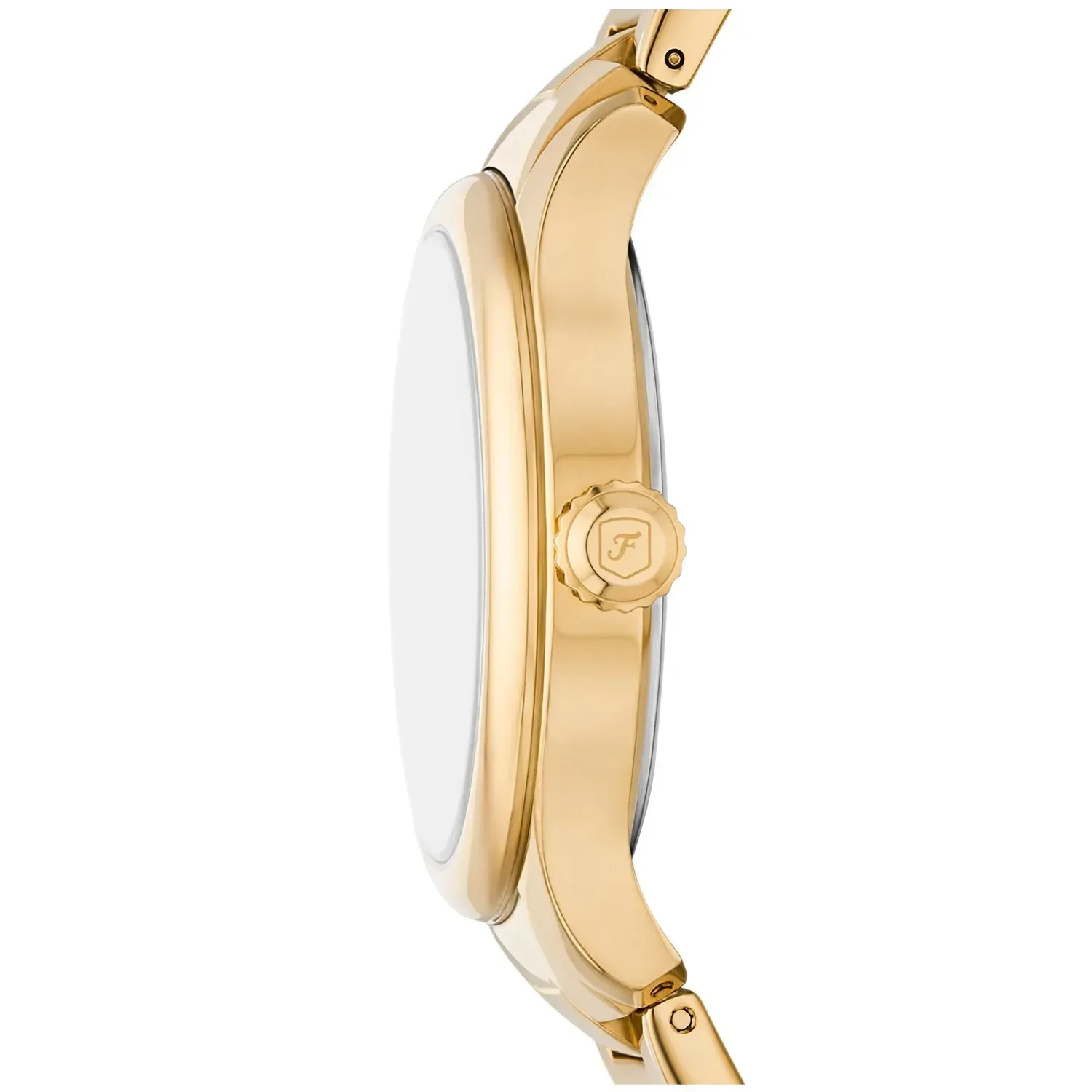 Fossil - Montre Gilmore Femme Bracelet Acier Doré Cadran Blanc ES5395 3