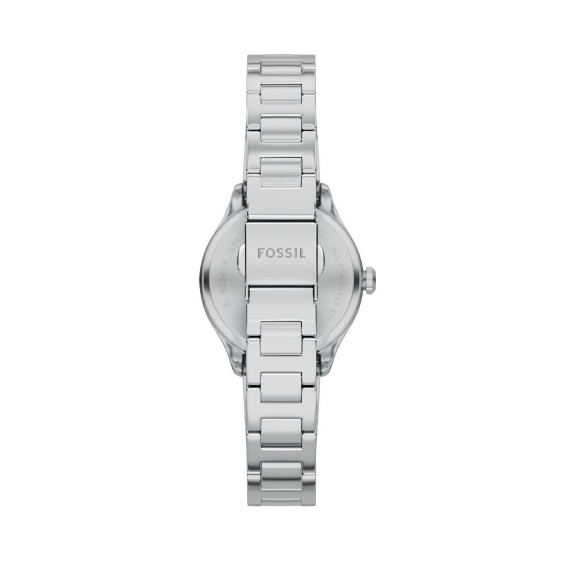 Fossil - Montre Gilmore Femme Bracelet Acier Argenté Cadran Blanc ES5419 3