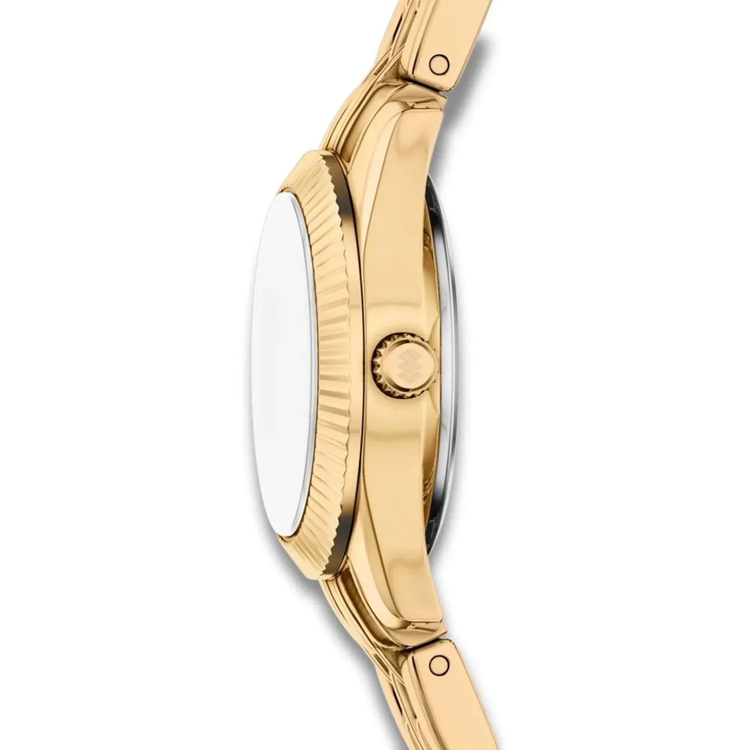 Fossil - Montre Scarlette Mini Femme Bracelet Acier Doré Cadran Doré 4