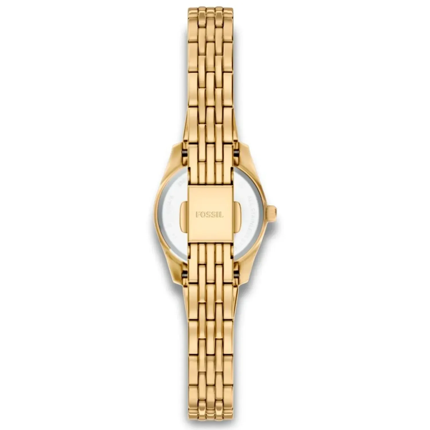 Fossil - Montre Scarlette Mini Femme Bracelet Acier Doré Cadran Doré 3