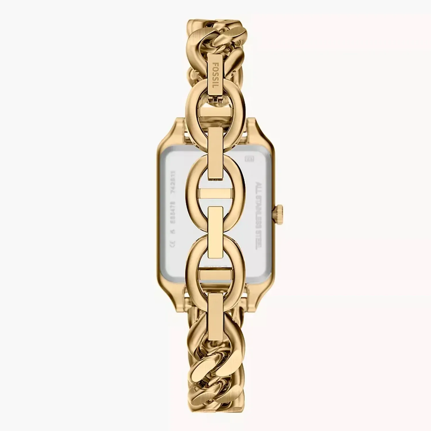 Fossil - Montre Raquel Femme Bracelet Acier Doré Cadran Doré 4