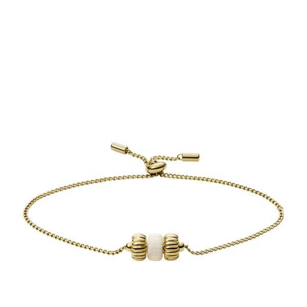Fossil - Bracelet Chaîne Georgia Vintage Heritage Femme Doré