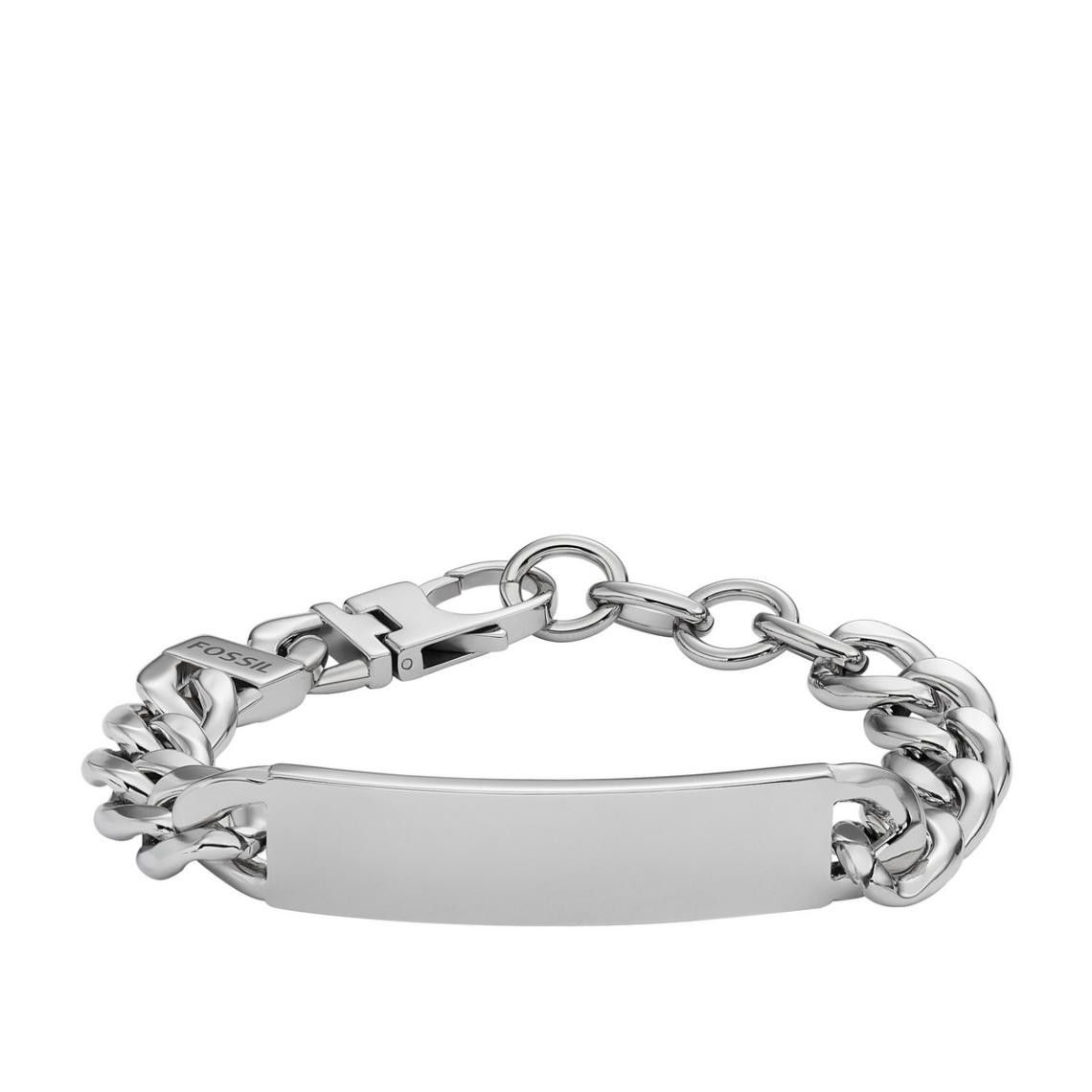 Fossil - Bracelet Chaîne Homme Argenté