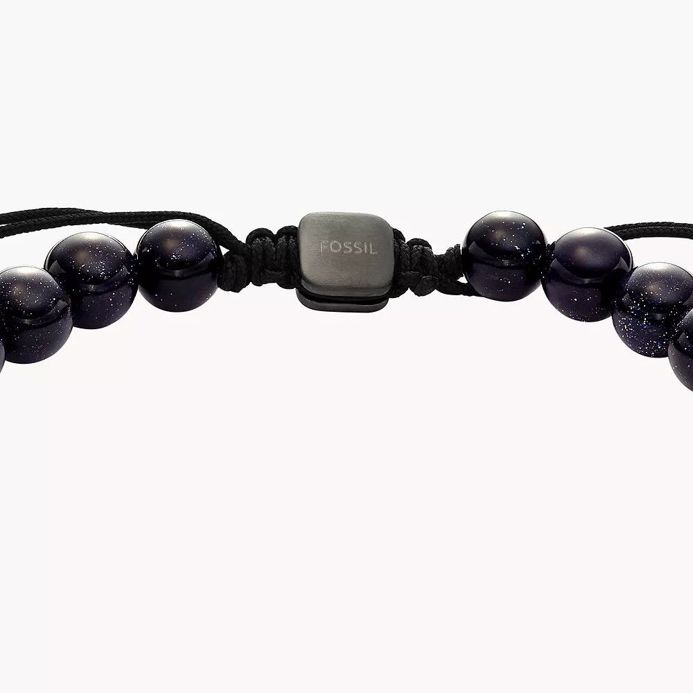 Fossil - Bracelet Coulissant Homme Bleu Marine 4